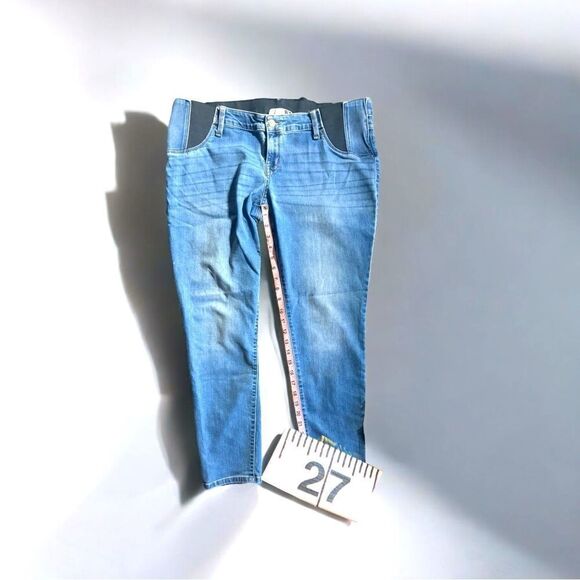 Isabel Maternity Jeans l Side Panel l 14/32R l EUC - Picture 5 of 13